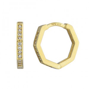 Gold Earrings 10kt, VI30-8
